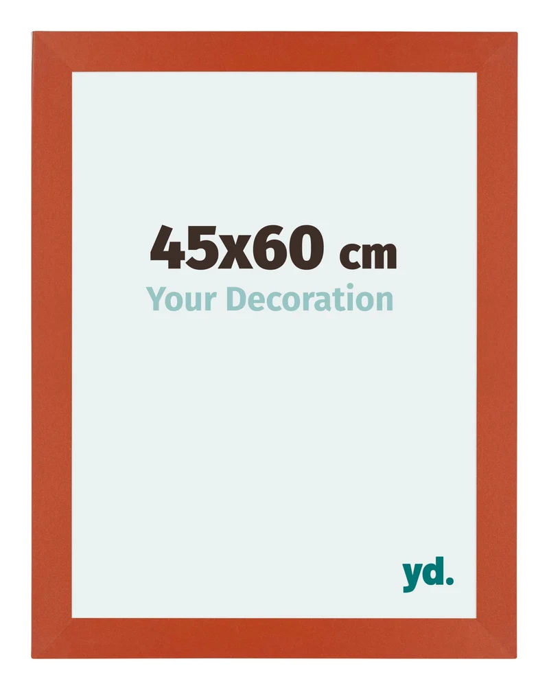 Bilderrahmen 45x60 cm - Orange - MDF - Mura