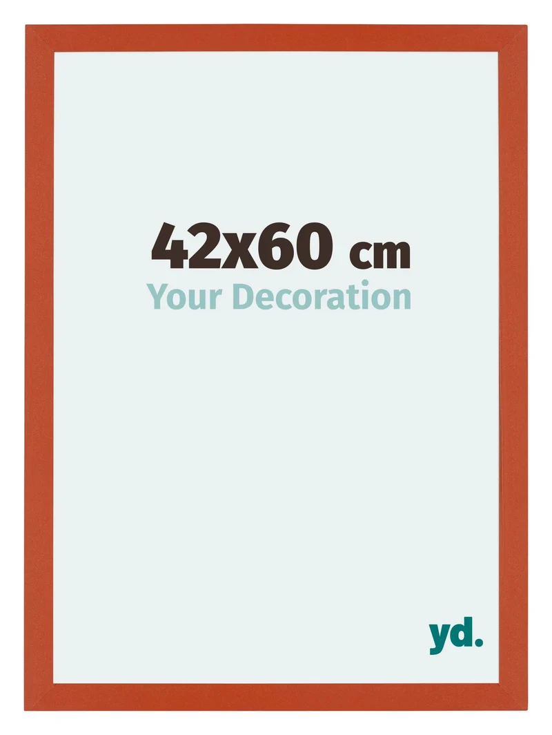 Bilderrahmen 42x60 cm - Orange - MDF - Mura