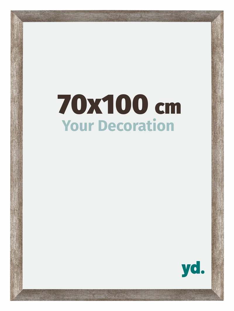 Bilderrahmen 70x100 cm - Metall Vintage - MDF - Mura