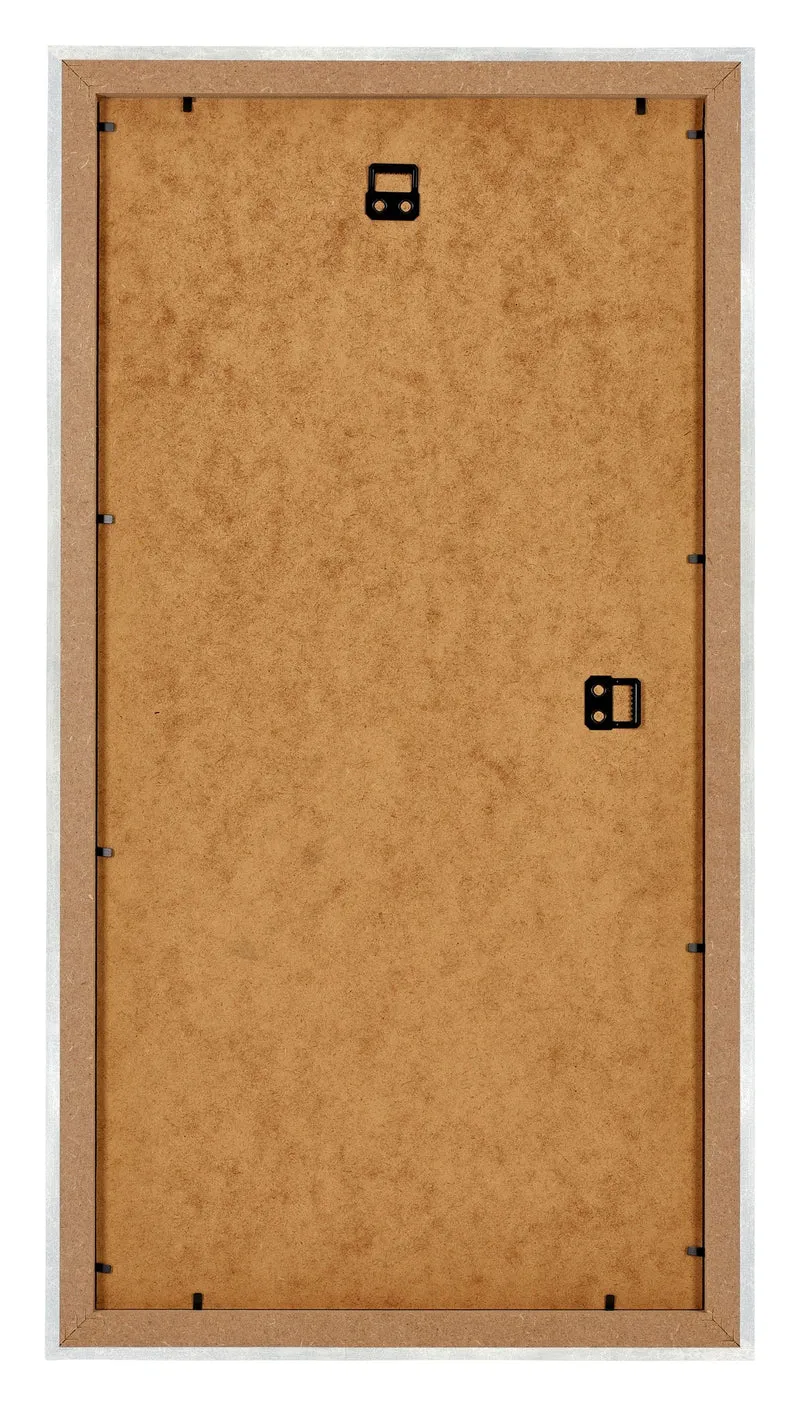 Bilderrahmen 20x40 cm - Silberglanz Vintage - MDF - Mura