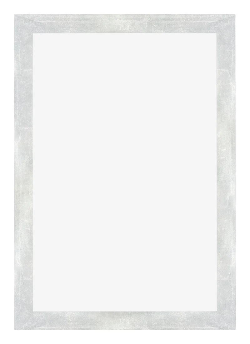 Bilderrahmen 20x30 cm - Silberglanz Vintage - MDF - Mura