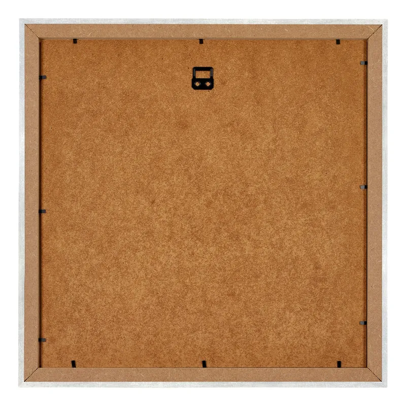 Bilderrahmen 20x20 cm - Silberglanz Vintage - MDF - Mura