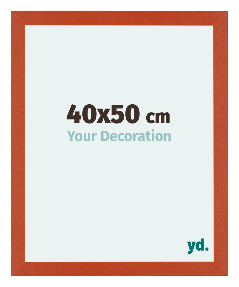 Bilderrahmen 40x50 cm - Orange - MDF - Mura