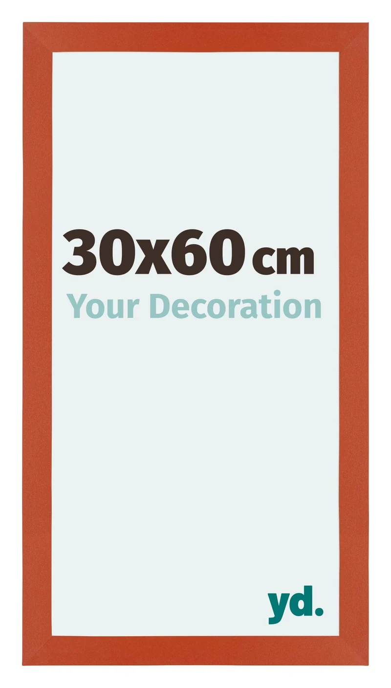 Bilderrahmen 30x60 cm - Orange - MDF - Mura