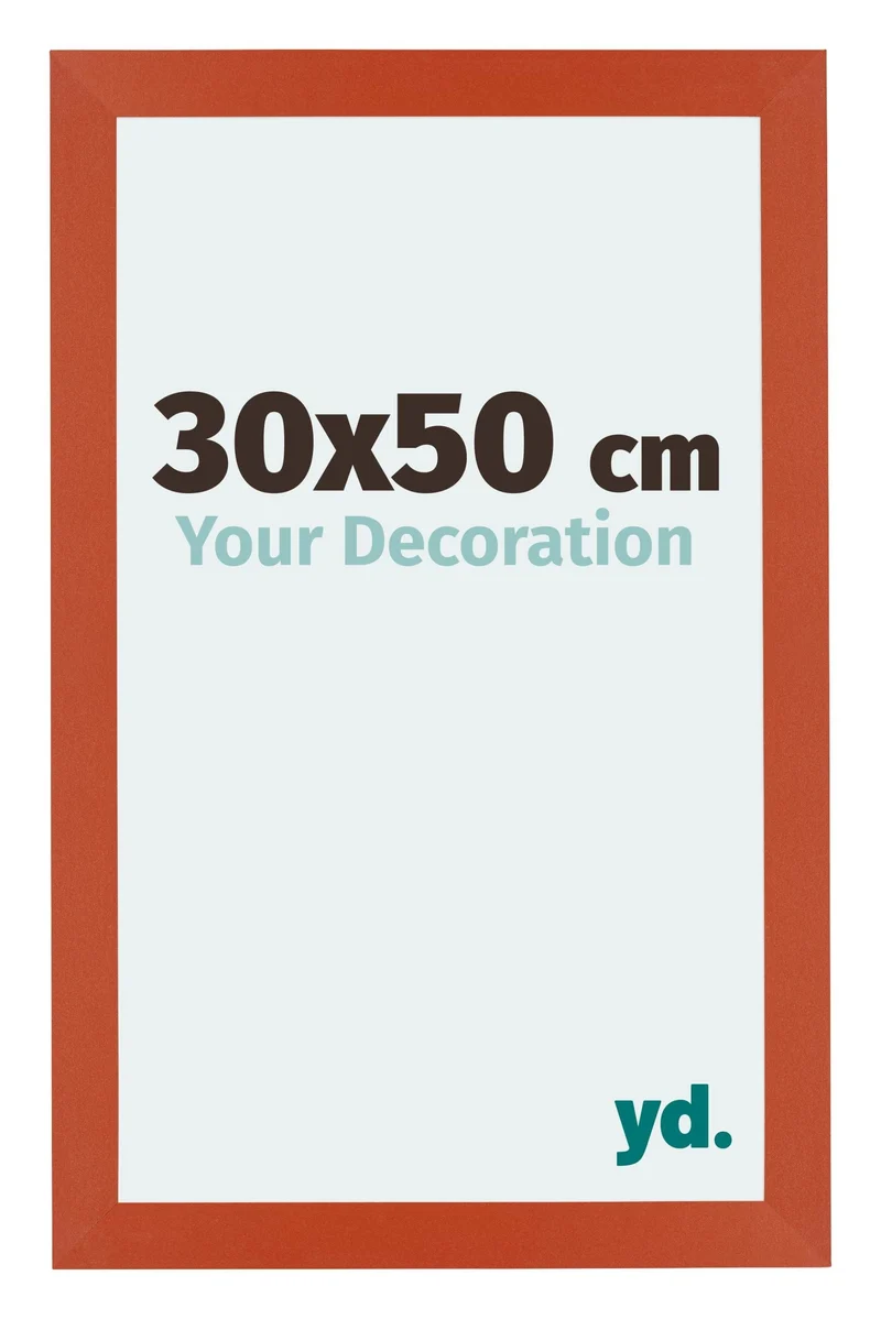 Bilderrahmen 30x50 cm - Orange - MDF - Mura