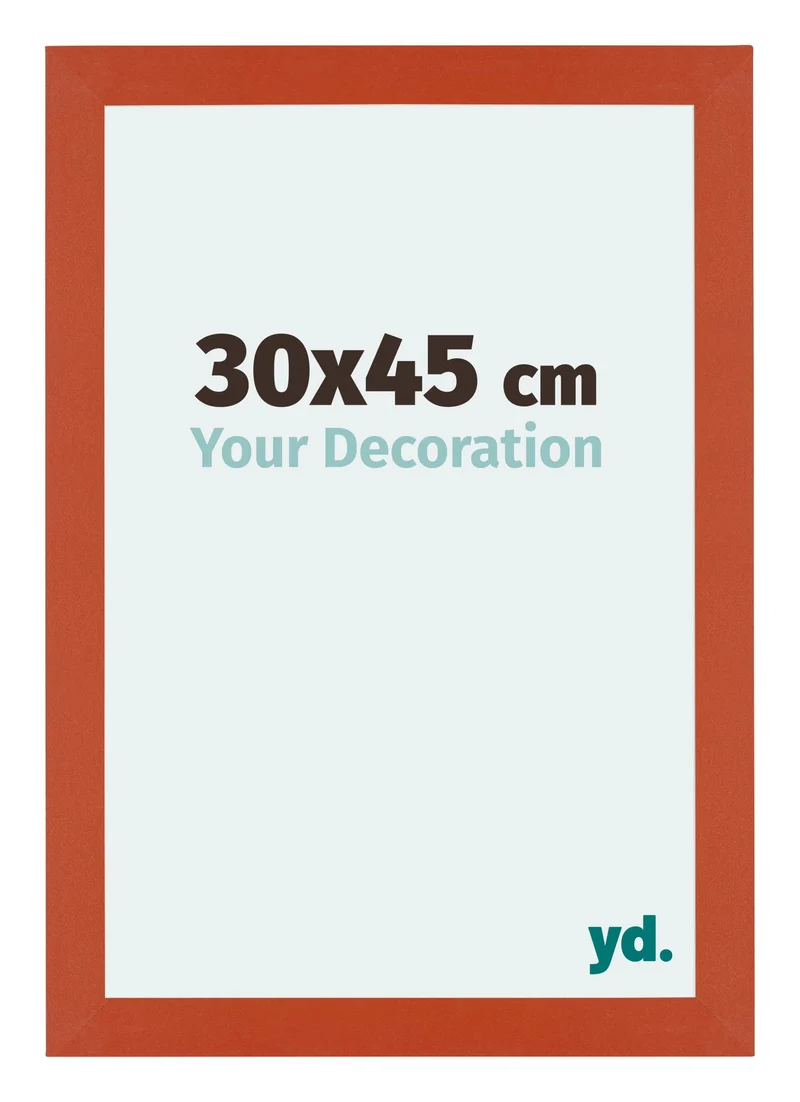 Bilderrahmen 30x45 cm - Orange - MDF - Mura