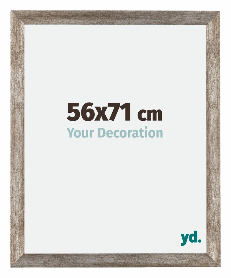 Bilderrahmen 56x71 cm - Metall Vintage - MDF - Mura