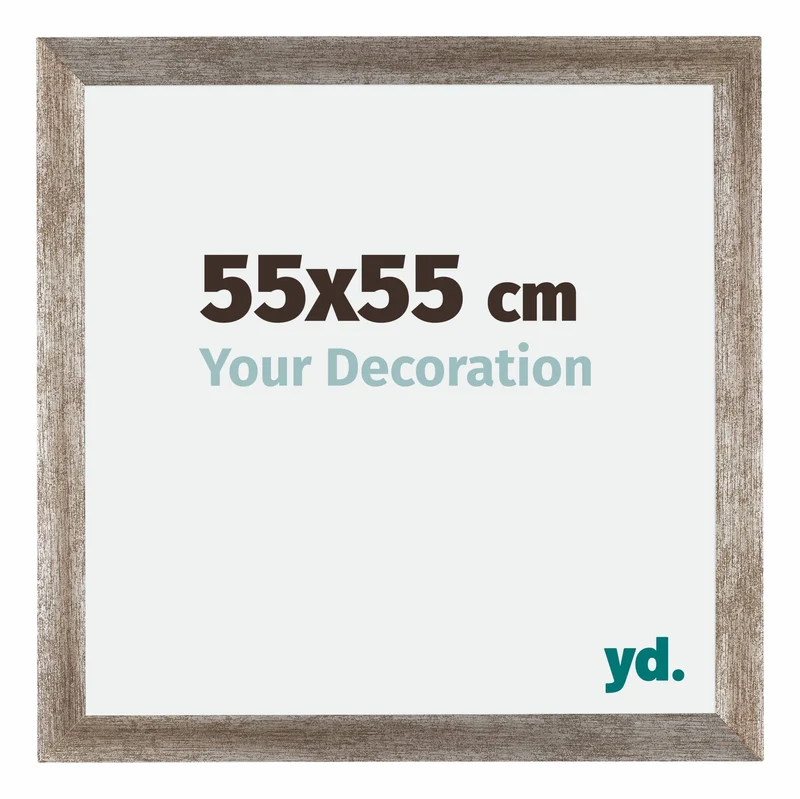 Bilderrahmen 55x55 cm - Metall Vintage - MDF - Mura