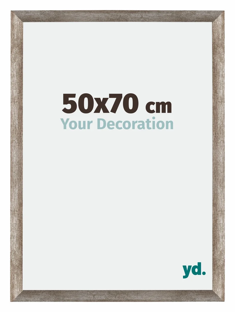 Bilderrahmen 50x70 cm - Metall Vintage - MDF - Mura