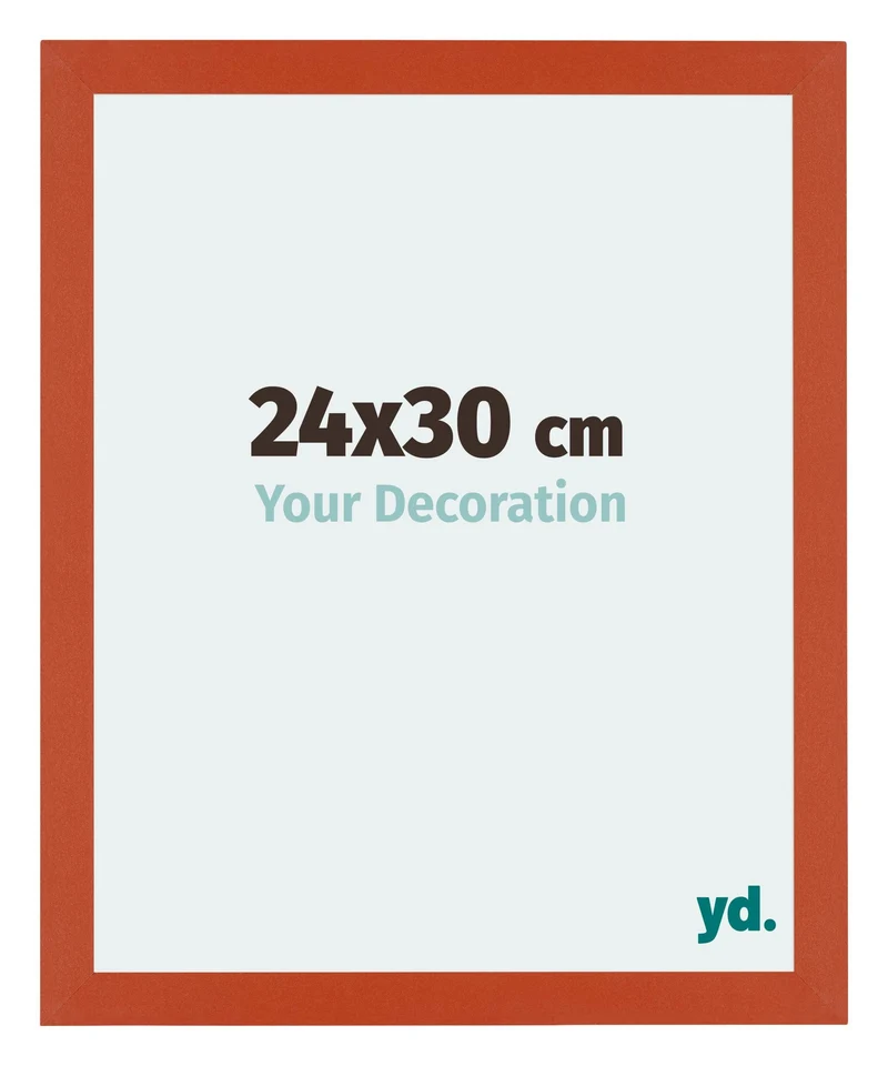 Bilderrahmen 24x30 cm - Orange - MDF - Mura