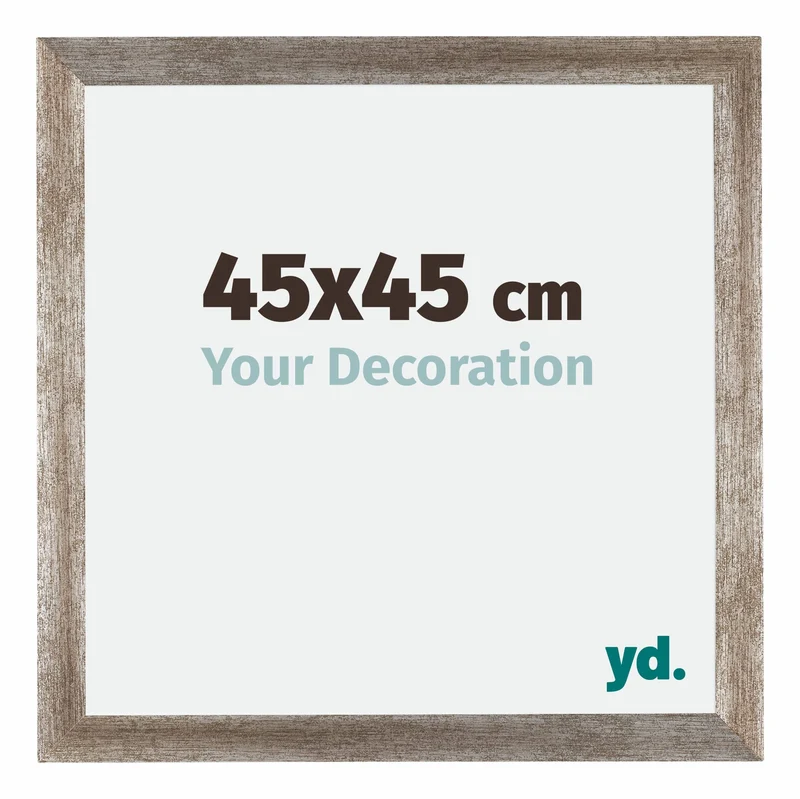 Bilderrahmen 45x45 cm - Metall Vintage - MDF - Mura