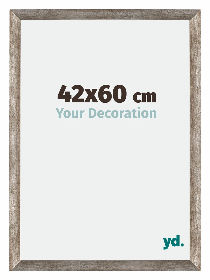 Bilderrahmen 42x60 cm - Metall Vintage - MDF - Mura
