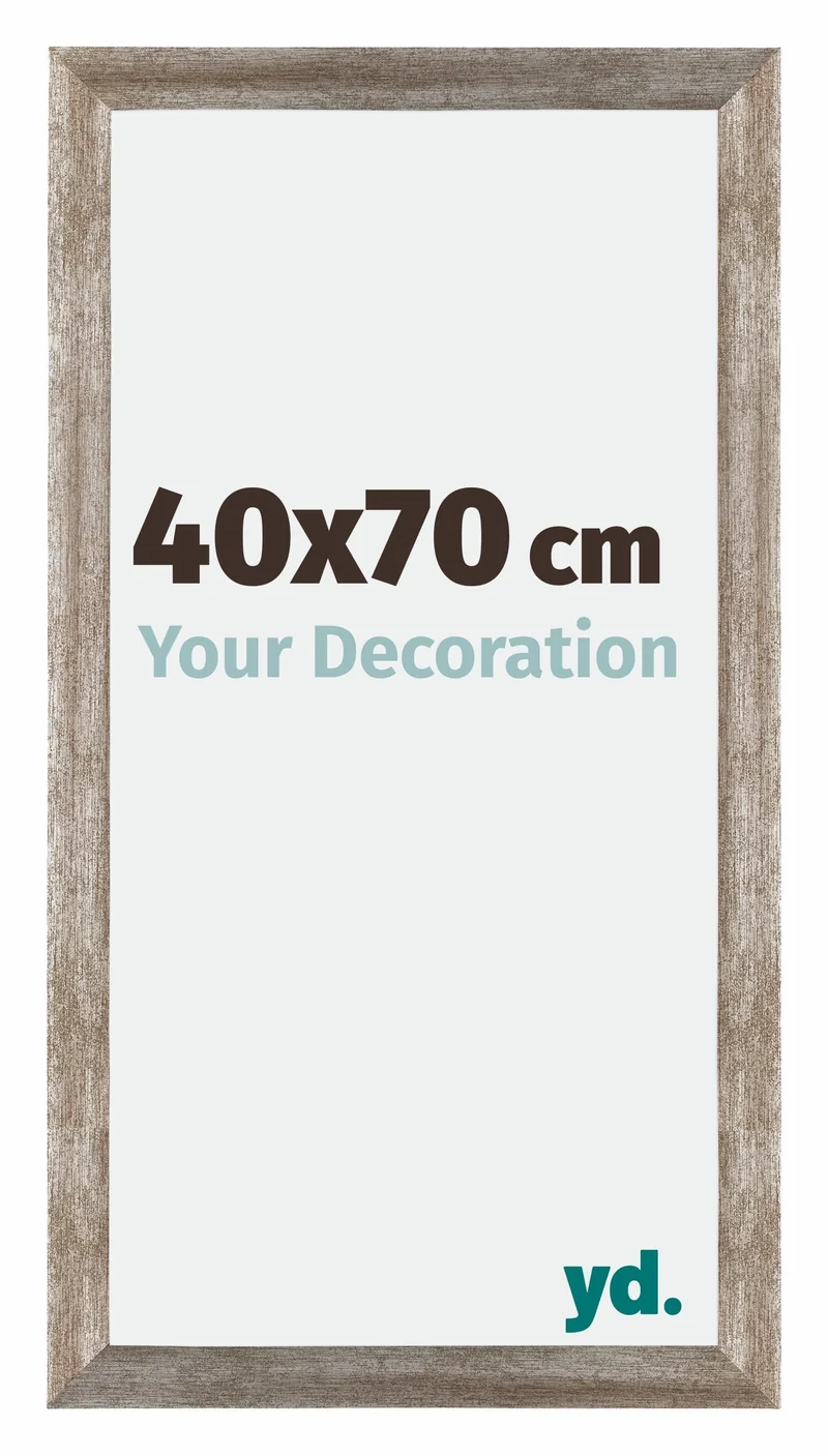 Bilderrahmen 40x70 cm - Metall Vintage - MDF - Mura
