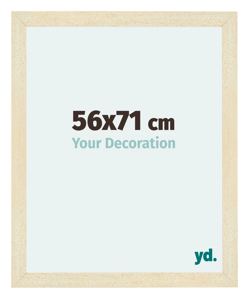Bilderrahmen 56x71 cm - Sand Gewischt - MDF - Mura