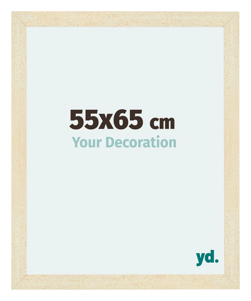 Bilderrahmen 55x65 cm - Sand Gewischt - MDF - Mura