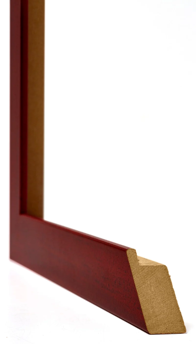 Bilderrahmen A1 - 59,4x84 cm - Weinrot Gewischt - MDF - Mura