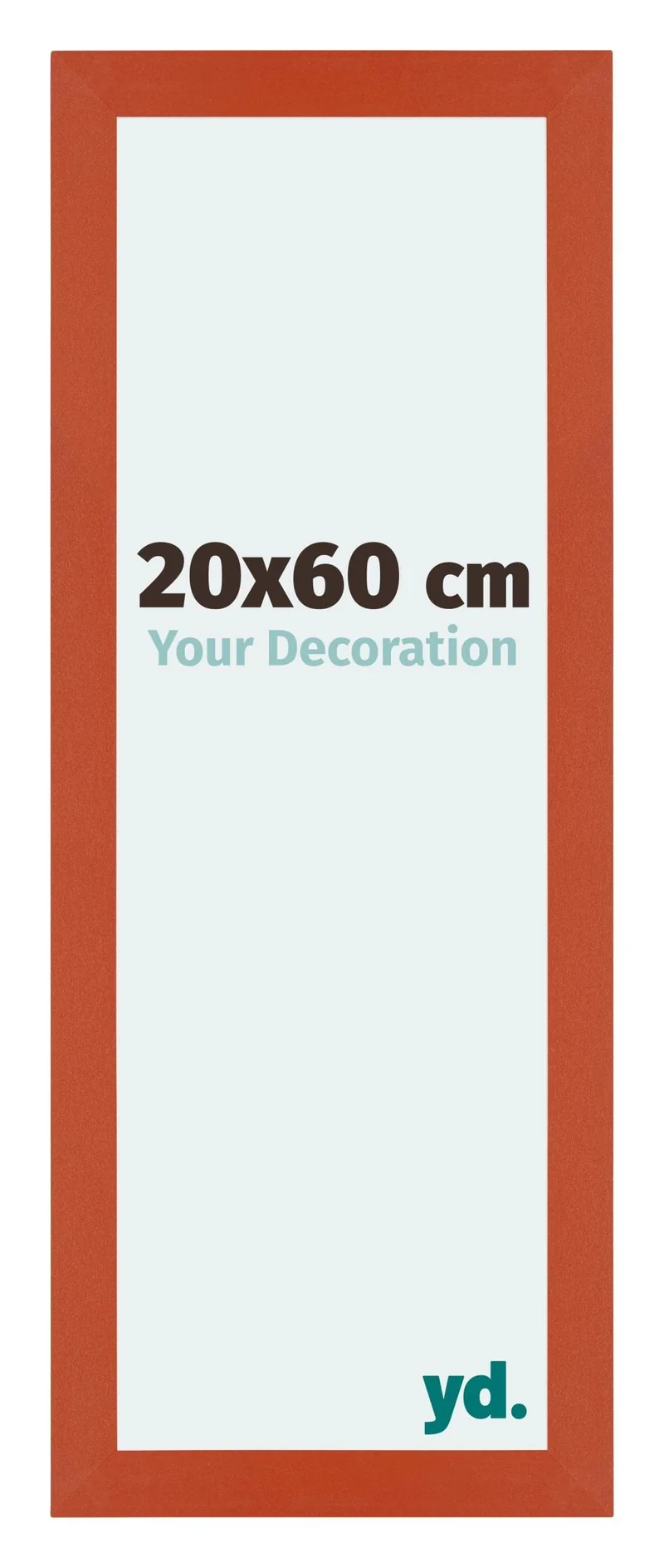 Bilderrahmen 20x60 cm - Orange - MDF - Mura