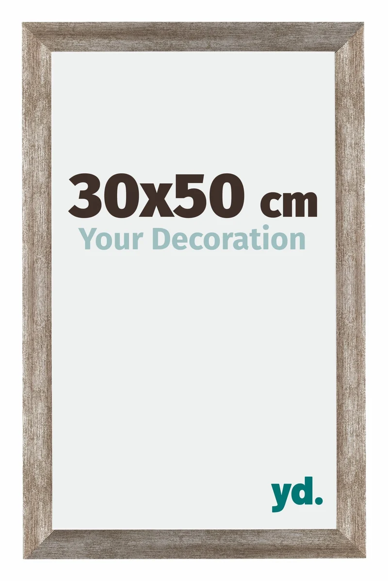 Bilderrahmen 30x50 cm - Metall Vintage - MDF - Mura