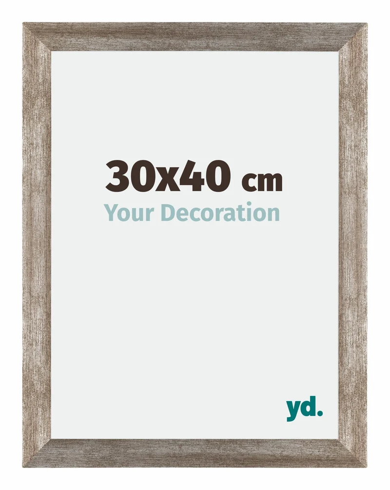 Bilderrahmen 30x40 cm - Metall Vintage - MDF - Mura