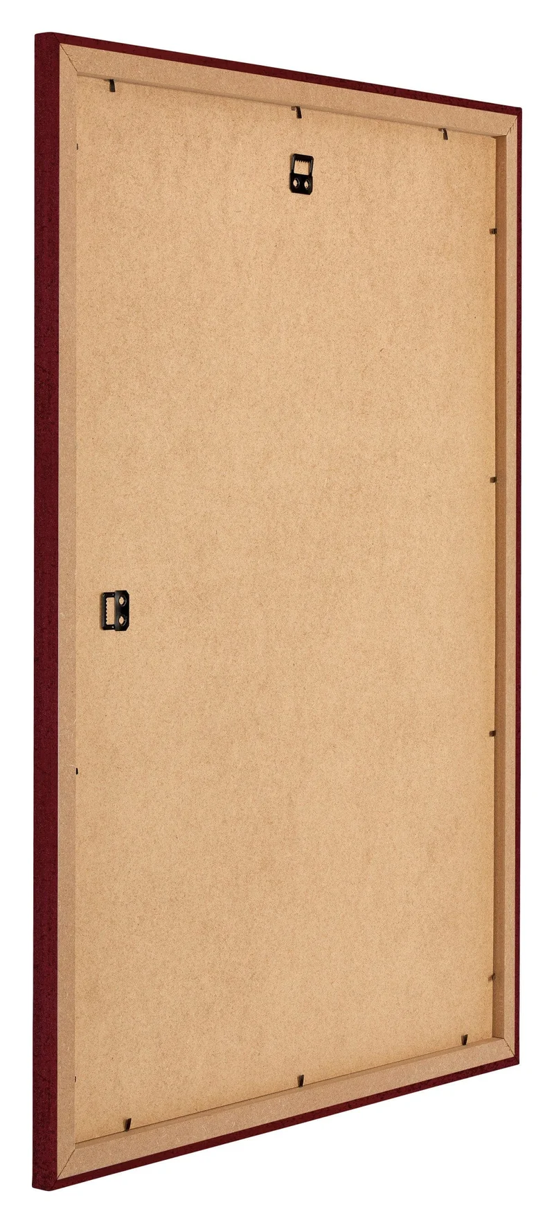 Bilderrahmen 50x70 cm - Weinrot Gewischt - MDF - Mura