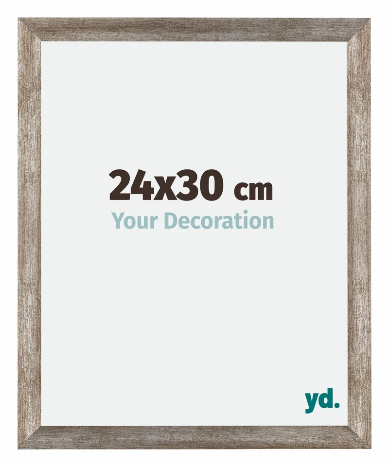 Bilderrahmen 24x30 cm - Metall Vintage - MDF - Mura