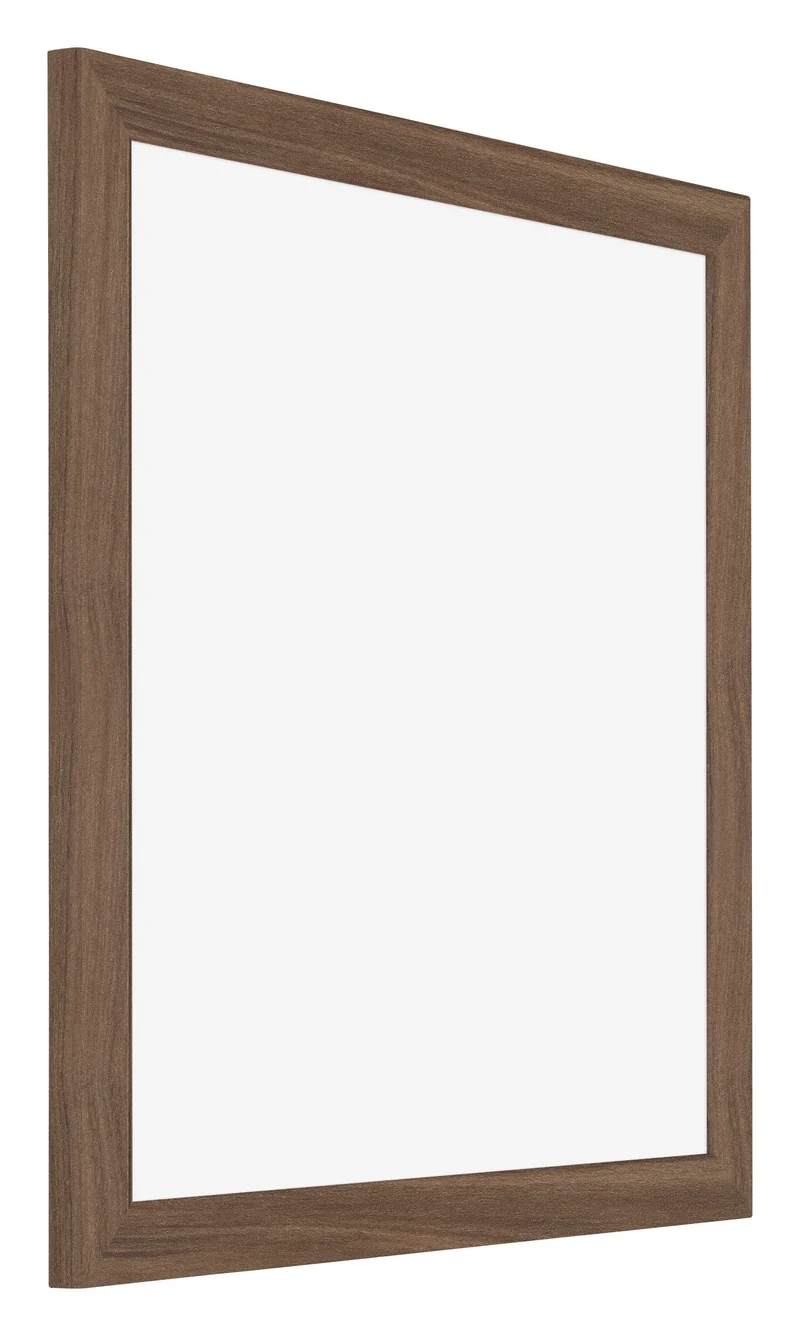 Bilderrahmen 40x40 cm - Nussbaum Dunkel - MDF - Mura