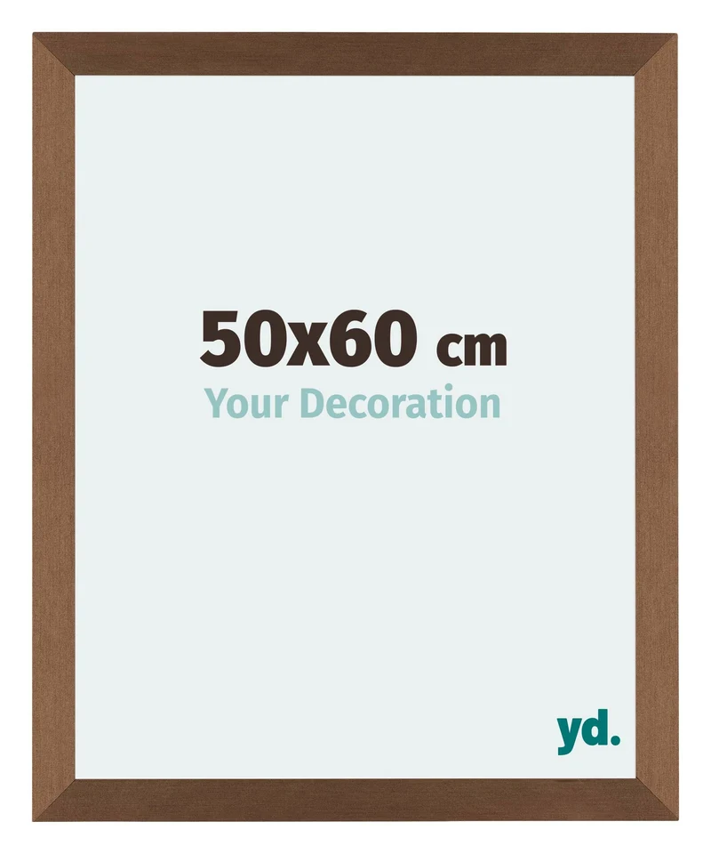 Bilderrahmen 50x60 cm - Kupfer Dekor - MDF - Mura
