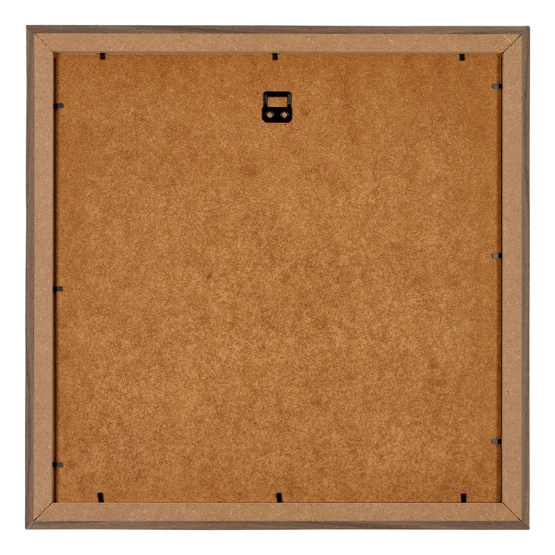 Bilderrahmen 50x50 cm - Nussbaum Dunkel - MDF - Mura