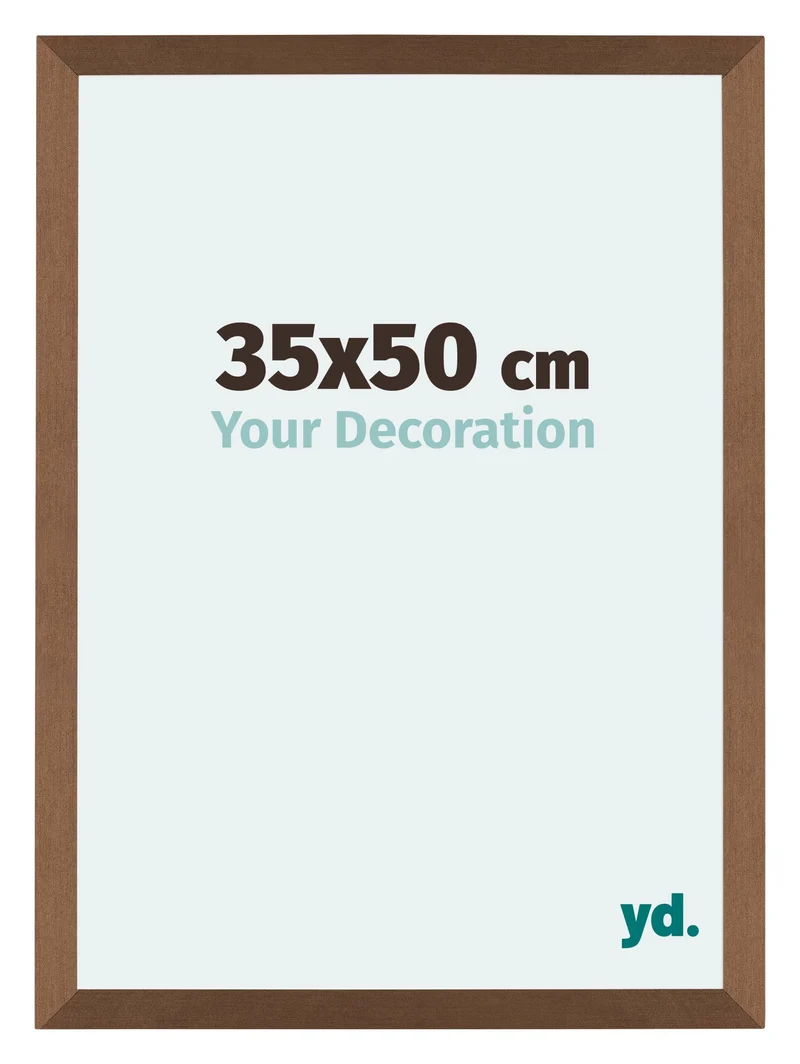 Bilderrahmen 35x50 cm - Kupfer Dekor - MDF - Mura
