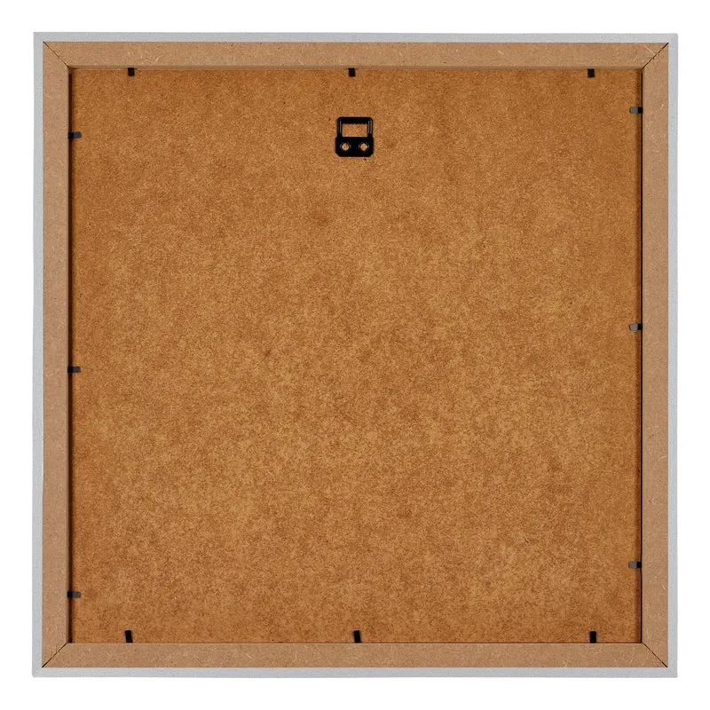 Bilderrahmen 70x70 cm - Silber Matt - MDF - Mura