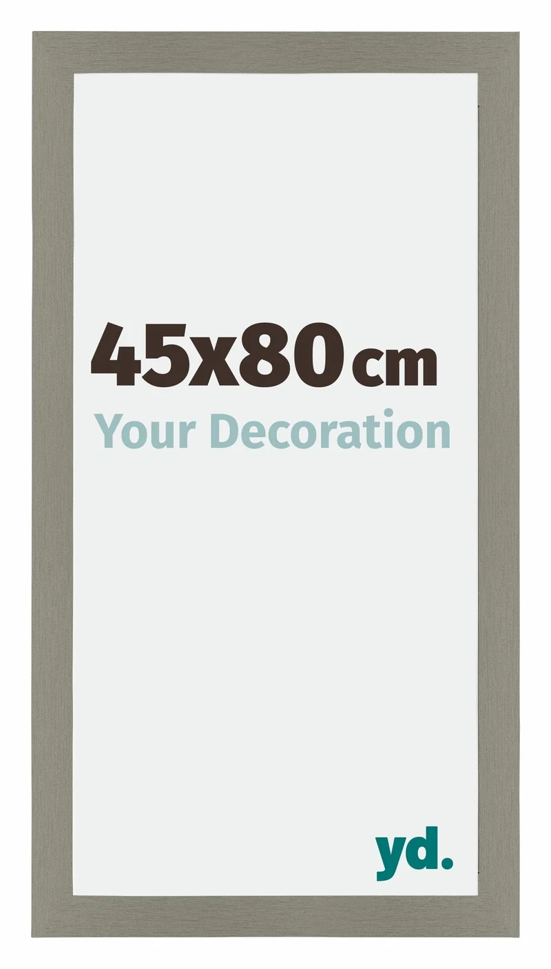 Bilderrahmen 45x80 cm - Grau - MDF - Mura
