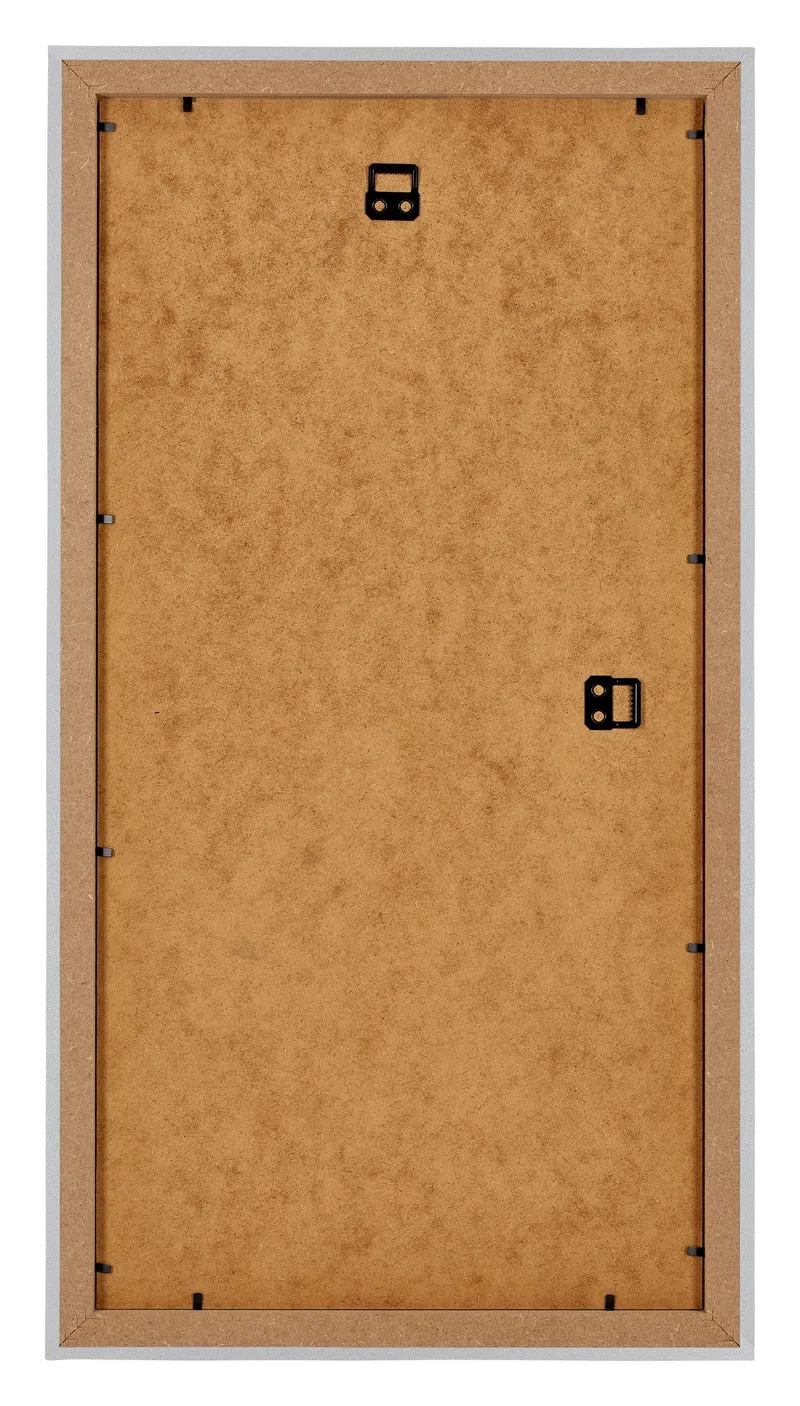Bilderrahmen 40x70 cm - Silber Matt - MDF - Mura