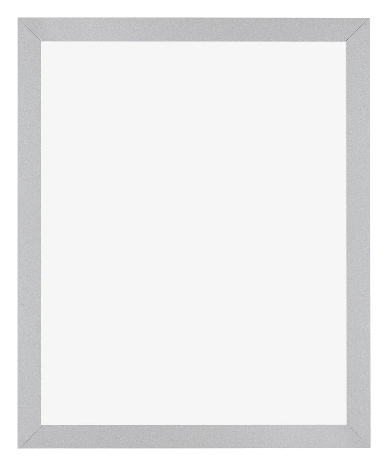 Bilderrahmen 40x45 cm - Silber Matt - MDF - Mura
