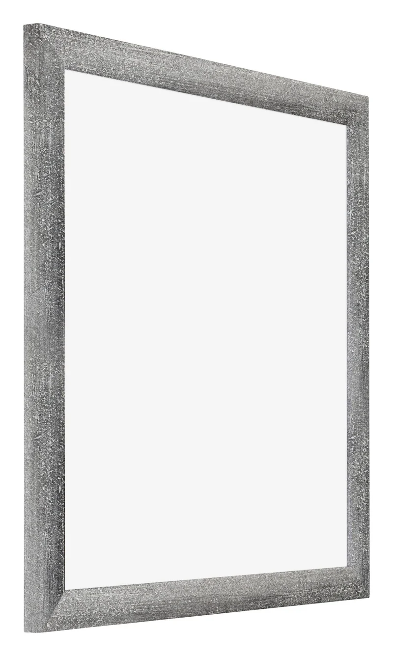Bilderrahmen 60x60 cm - Grau Gewischt - MDF - Mura