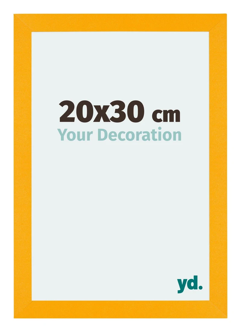 Bilderrahmen 20x30 cm - Gelb - MDF - Mura