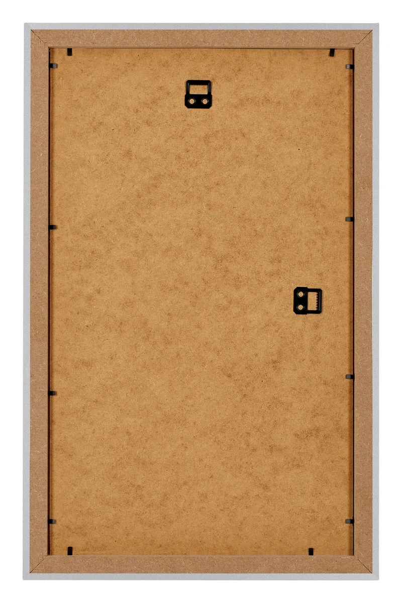 Bilderrahmen 30x50 cm - Silber Matt - MDF - Mura