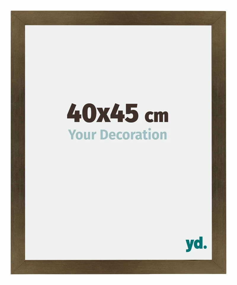 Bilderrahmen 40x45 cm - Bronze Dekor - MDF - Mura