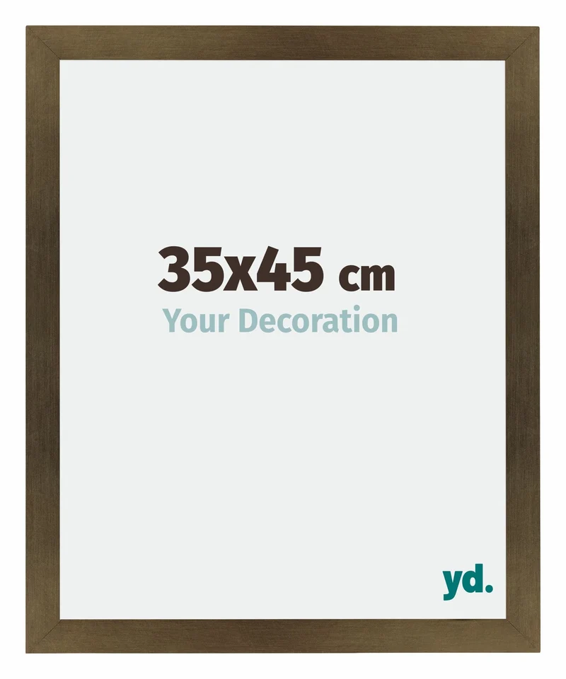 Bilderrahmen 35x45 cm - Bronze Dekor - MDF - Mura