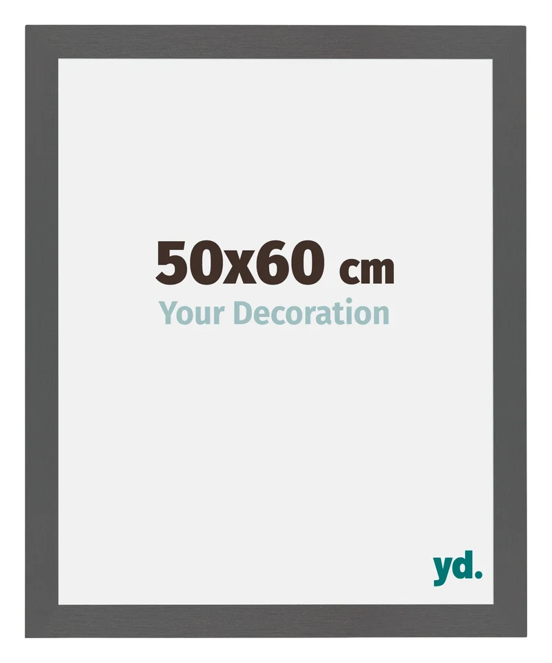 Bilderrahmen 50x60 cm - Antrazit - MDF - Mura