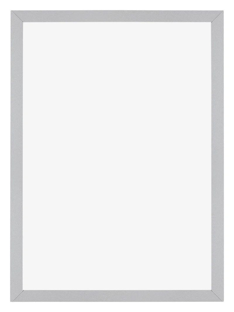 Bilderrahmen A3 - 29,7x42 cm - DIN A3 Silber Matt - MDF - Mura