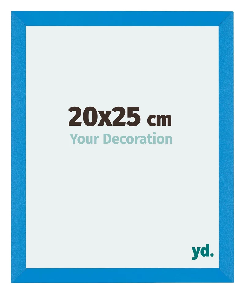 Bilderrahmen 20x25 cm - Hellblau - MDF - Mura