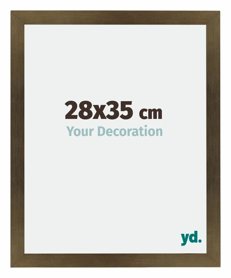 Bilderrahmen 28x35 cm - Bronze Dekor - MDF - Mura