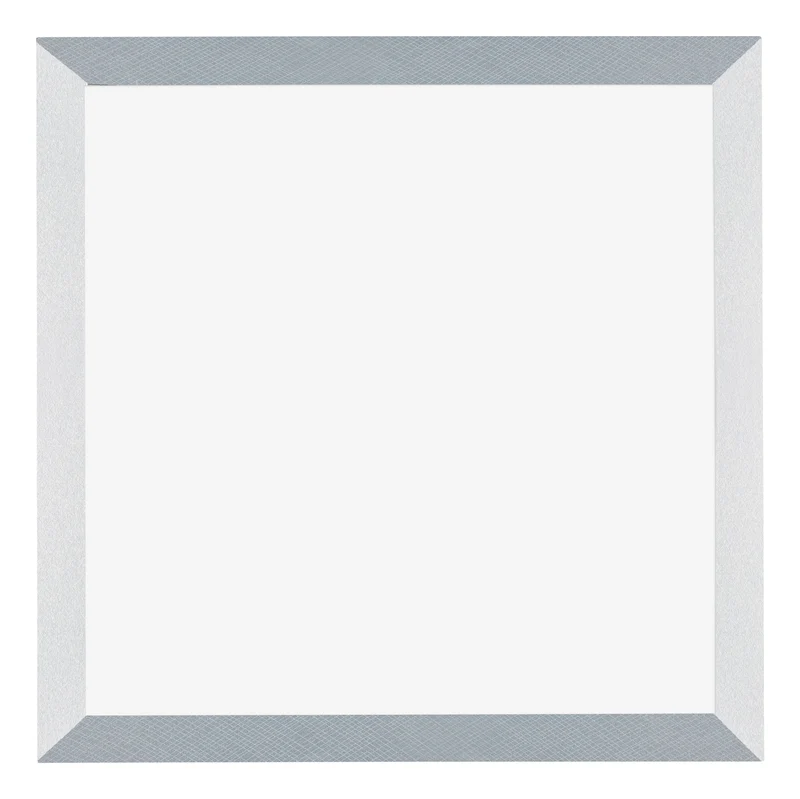 Bilderrahmen 45x45 cm - Aluminium - Gebürstet - MDF - Mura