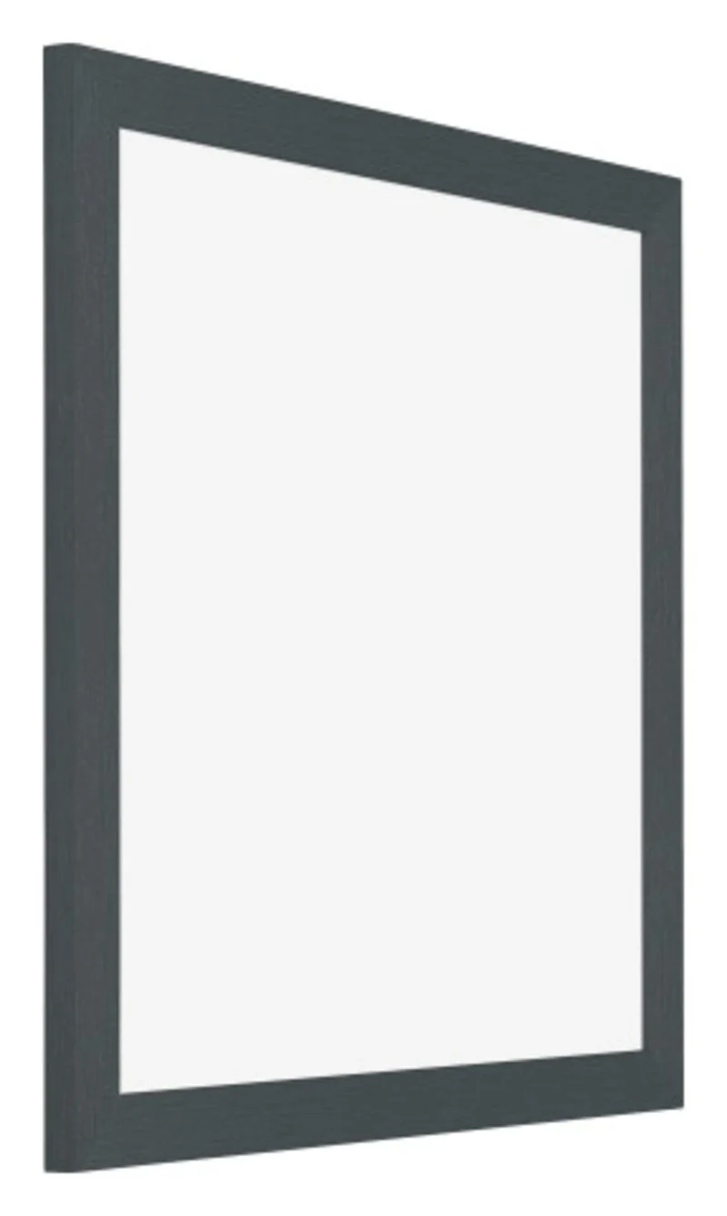 Bilderrahmen 40x40 cm - Antrazit - MDF - Mura