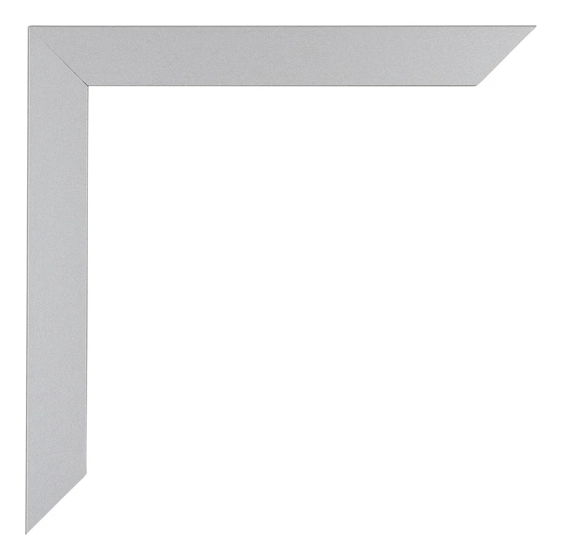 Bilderrahmen 20x28 cm - Silber Matt - MDF - Mura
