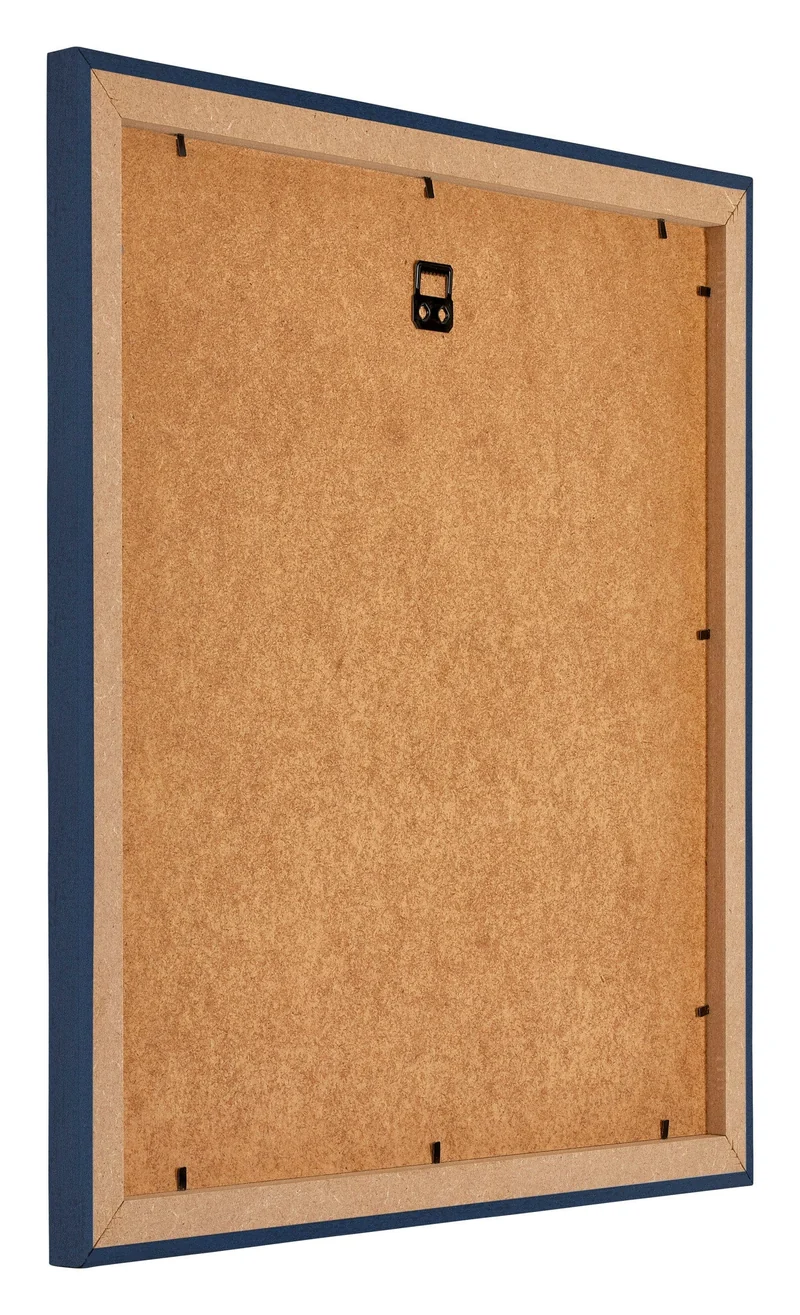 Bilderrahmen 60x60 cm - Dunkelblau Gewischt - MDF - Mura