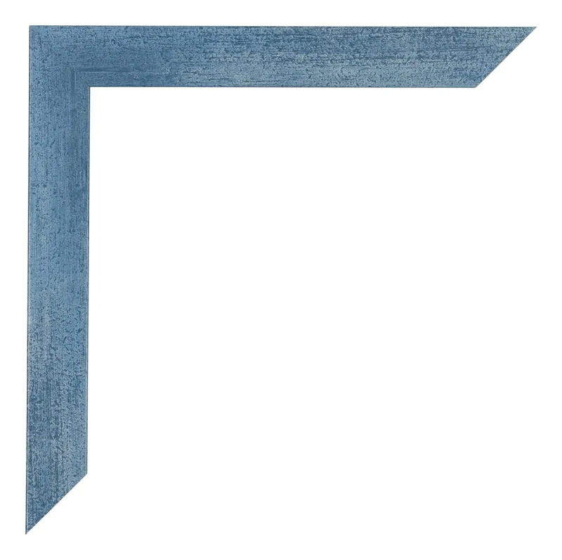 Bilderrahmen 62x93 cm - Hellblau Gewischt - MDF - Mura
