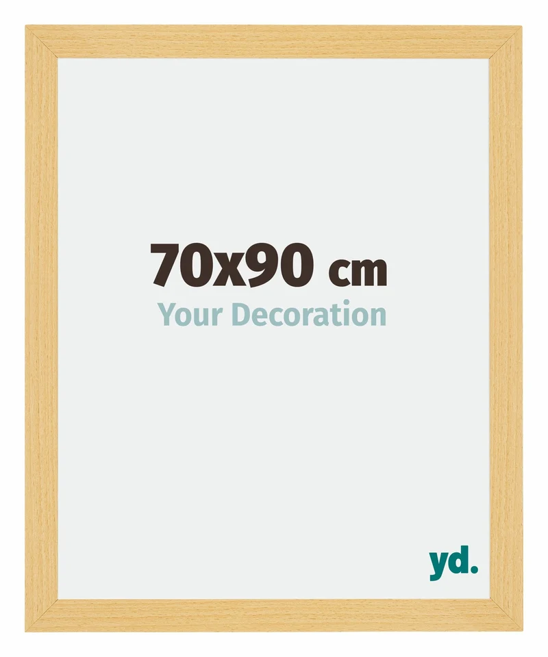Bilderrahmen 70x90 cm - Buche Dekor - MDF - Mura