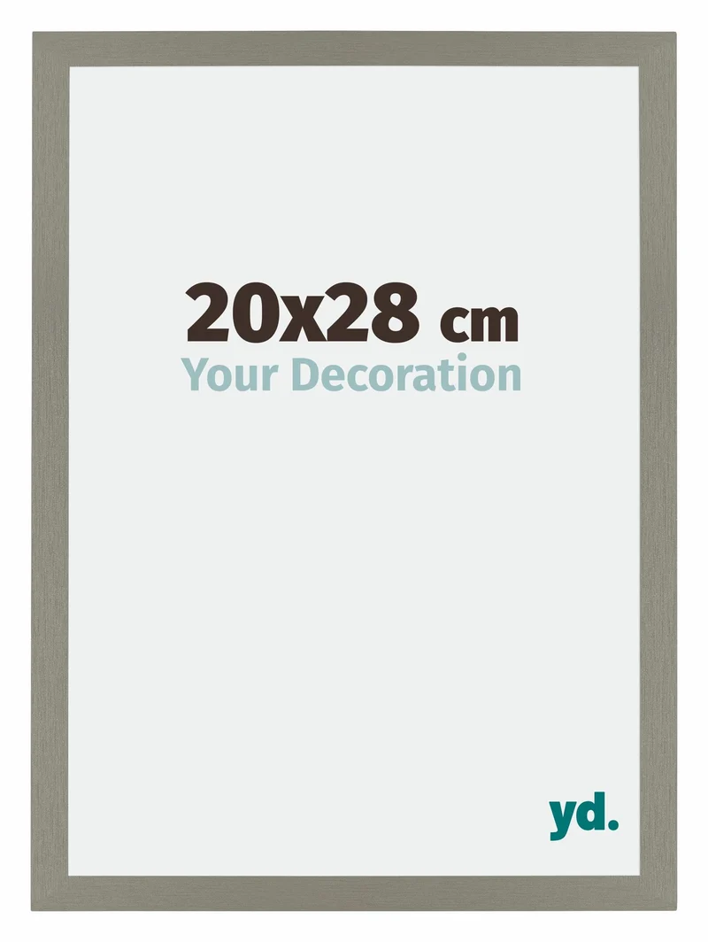 Bilderrahmen 20x28 cm - Grau - MDF - Mura