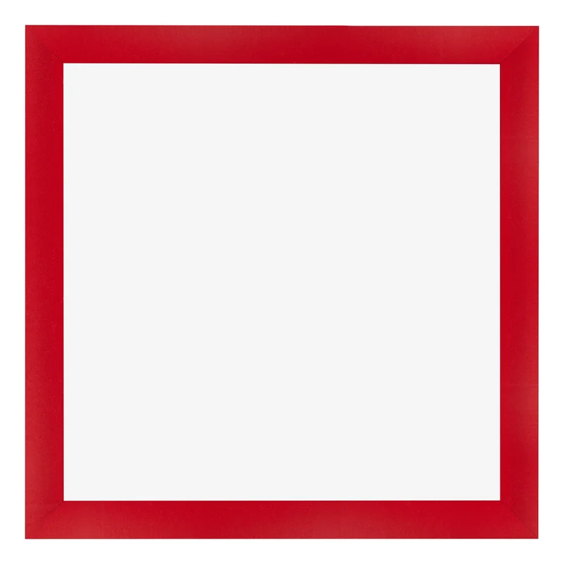 Bilderrahmen 55x55 cm - Rot - MDF - Pisa